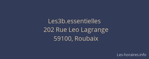 Les3b.essentielles