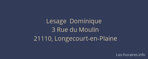 Lesage  Dominique