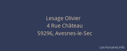 Lesage Olivier