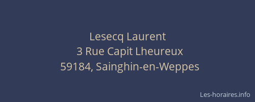 Lesecq Laurent
