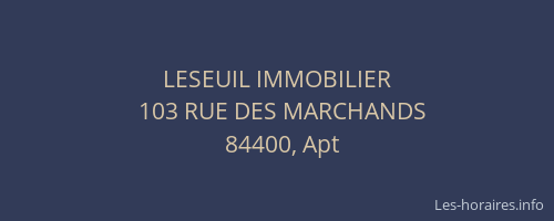 LESEUIL IMMOBILIER