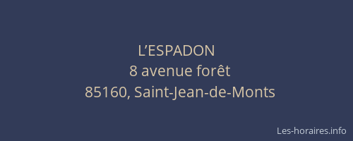 L’ESPADON