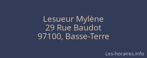 Lesueur Mylène
