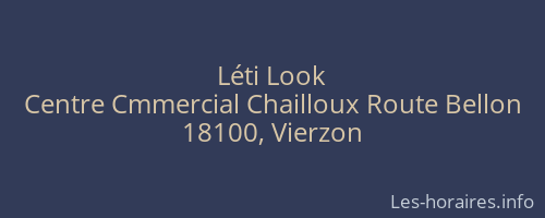 Léti Look