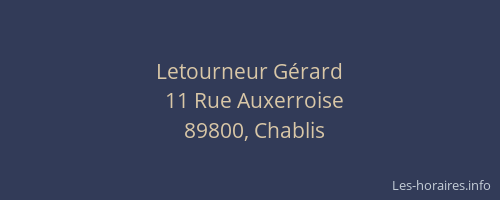 Letourneur Gérard