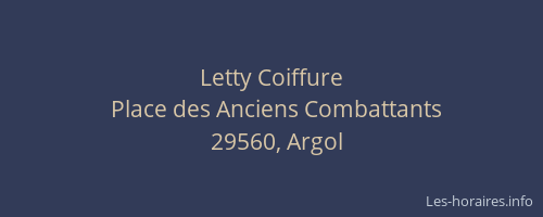 Letty Coiffure