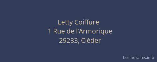 Letty Coiffure