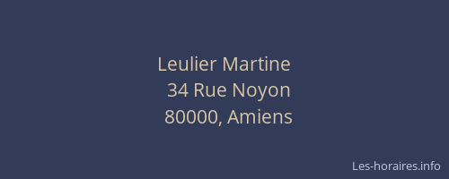 Leulier Martine
