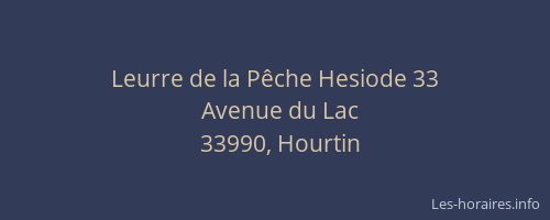 Leurre de la P&ecirc;che Hesiode 33