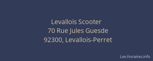 Levallois Scooter