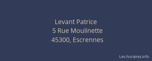 Levant Patrice