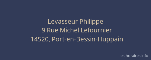 Levasseur Philippe