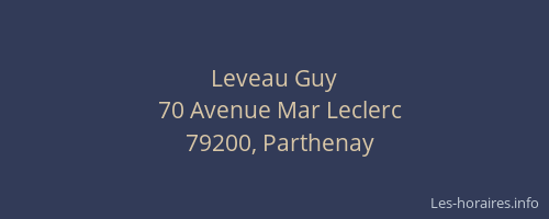 Leveau Guy