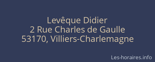 Levêque Didier