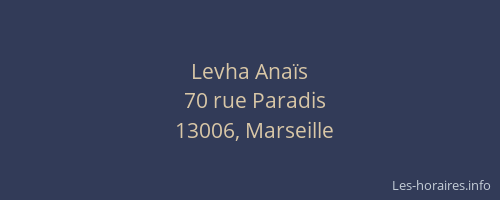 Levha Anaïs