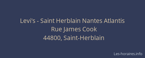 Levi's - Saint Herblain Nantes Atlantis