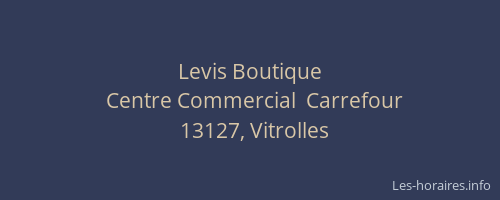 Levis Boutique