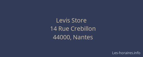 Levis Store