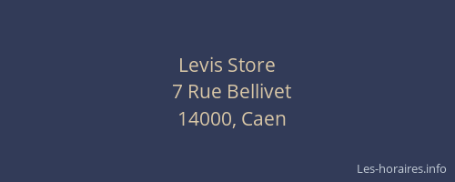 Levis Store
