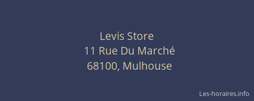 Levis Store