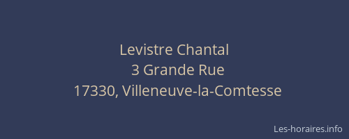 Levistre Chantal