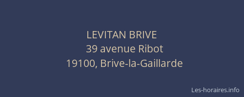 LEVITAN BRIVE