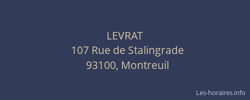 LEVRAT