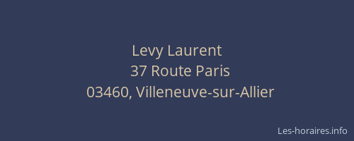 Levy Laurent