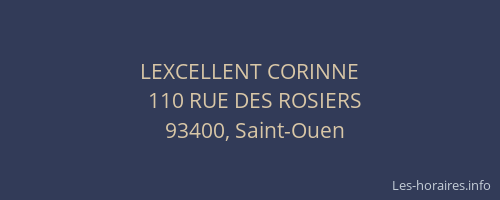 LEXCELLENT CORINNE