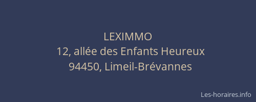 LEXIMMO