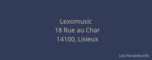 Lexomusic