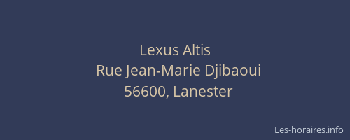 Lexus Altis