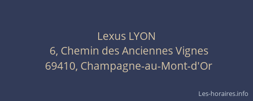 Lexus LYON