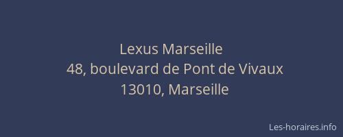 Lexus Marseille