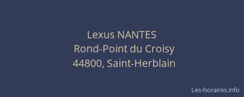Lexus NANTES