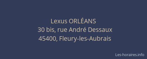 Lexus ORLÉANS