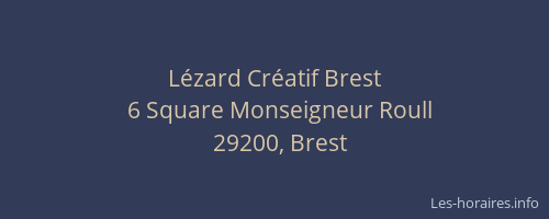 Lézard Créatif Brest