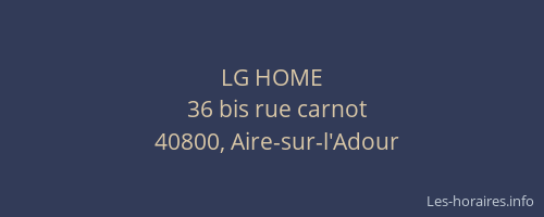 LG HOME