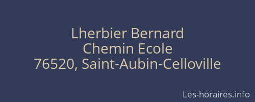Lherbier Bernard