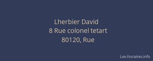 Lherbier David