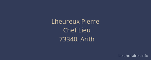 Lheureux Pierre