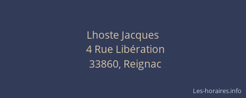 Lhoste Jacques