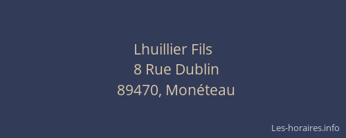 Lhuillier Fils