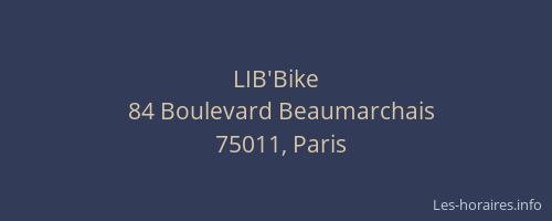 LIB'Bike