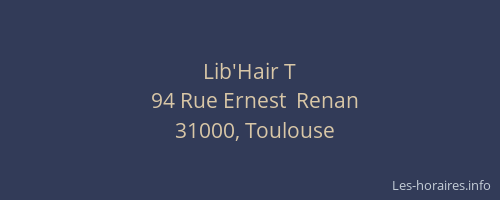 Lib'Hair T