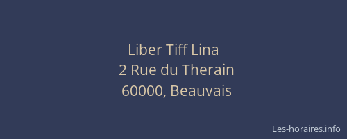 Liber Tiff Lina