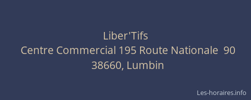 Liber'Tifs