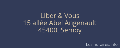 Liber & Vous