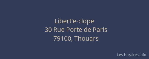 Libert'e-clope