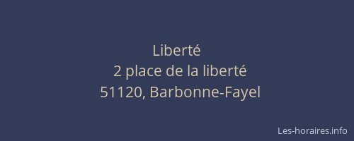 Liberté